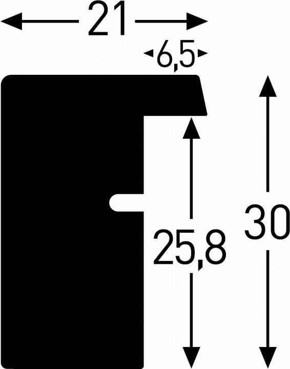 Actual product image Nielsen Apollo 24x30 wood (30 x 40 cm)