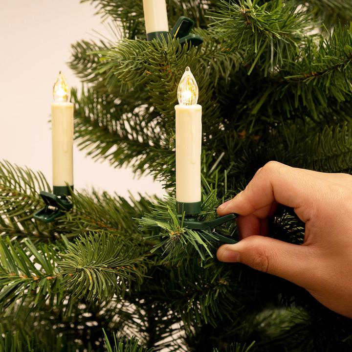 Produktbild Monzana Weihnachtsbaumkerzen (30 x)