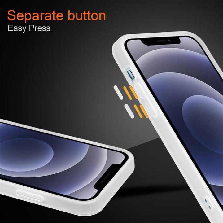 Actual product image Cadorabo Hybrid Matt Cover (Apple iPhone 12, Realme 12 Pro+)