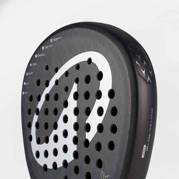 Actual product image Kuikma Adult Padel Racket Power Pro with Custom Strap System