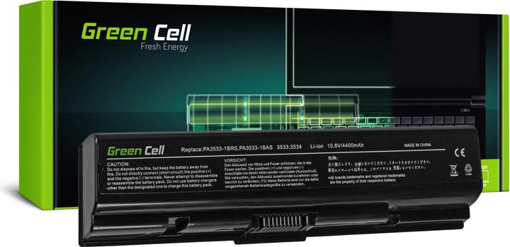 Produktbild GreenCell TS01 - Akku - Toshiba - Satellite A200 A300 A500 L200 L300 L500 (6 Zellen, 4400 mAh)