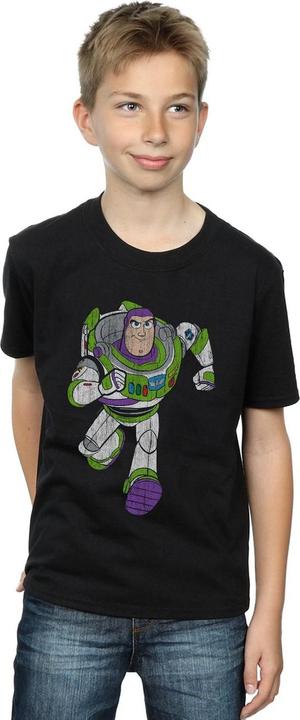 Actual product image Disney Boys Toy Story 4 Classic Buzz Lightyear T-Shirt (116)