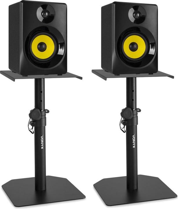 Actual product image Vonyx Set Active Studio Monitors with Standard for Home Studio SMN40B 100W - Black (Active, 1 pc.)