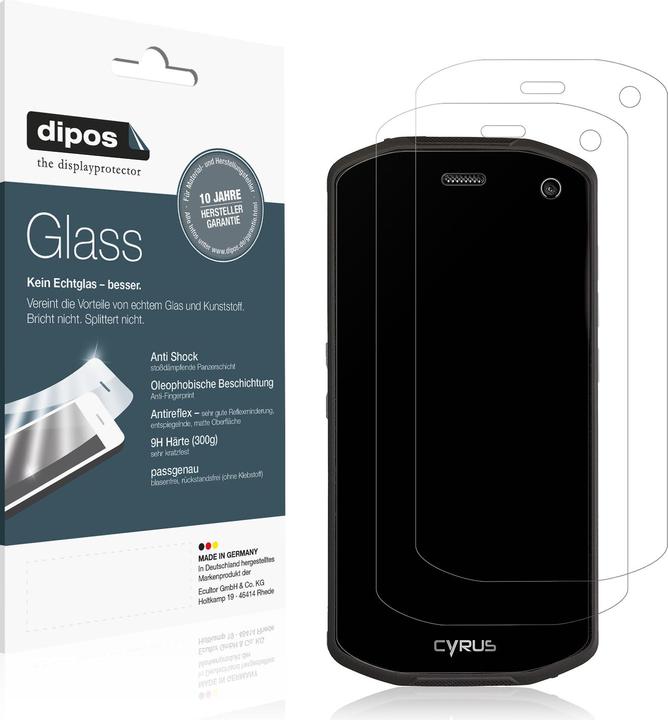 Produktbild Dipos Anti-Shock Displayschutz Matt 9H (1 Stück, Cyrus CS 28 Hipster)