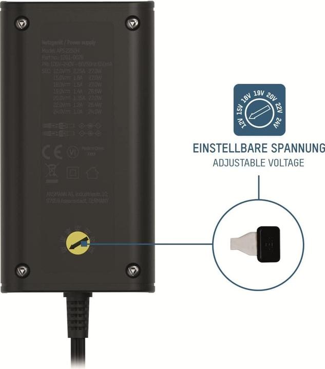 Image du produit Ansmann APS 2250 H Voyageur NOUVEAU max. 27 W (27 W)