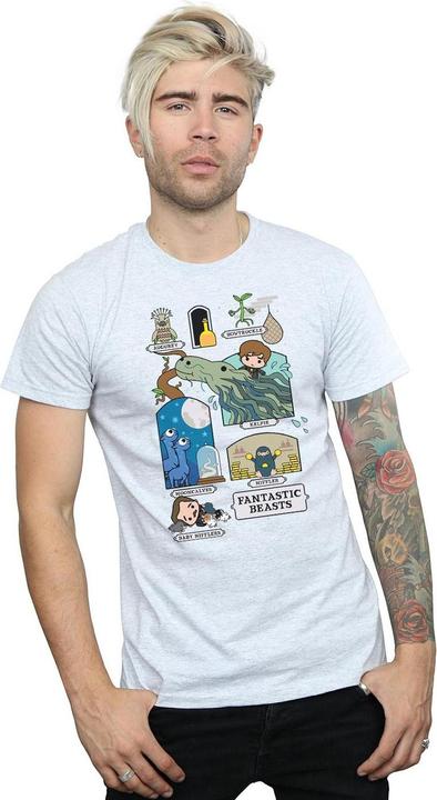 Produktbild Fantastic Beasts Chibi Newt TShirt (3XL)