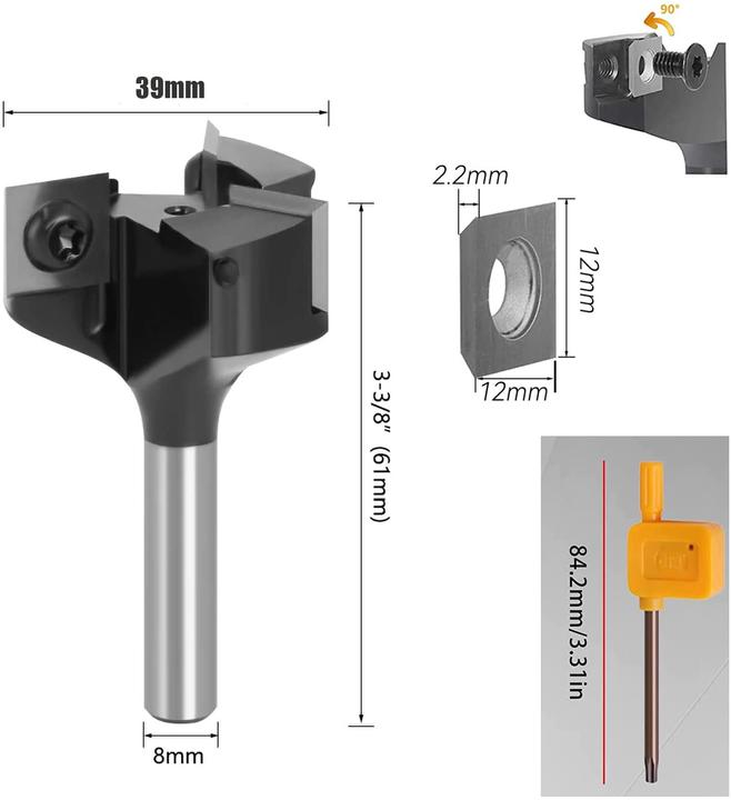 Actual product image Sinoprotools Face milling cutter