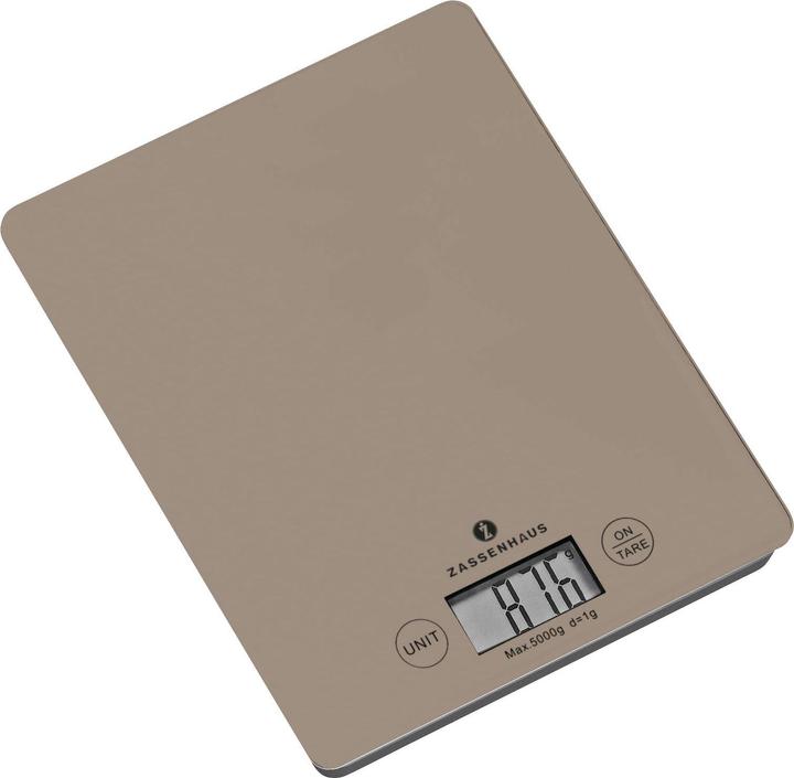 Actual product image Zassenhaus Kitchen Scale Digital Scale Balance Cool Grey