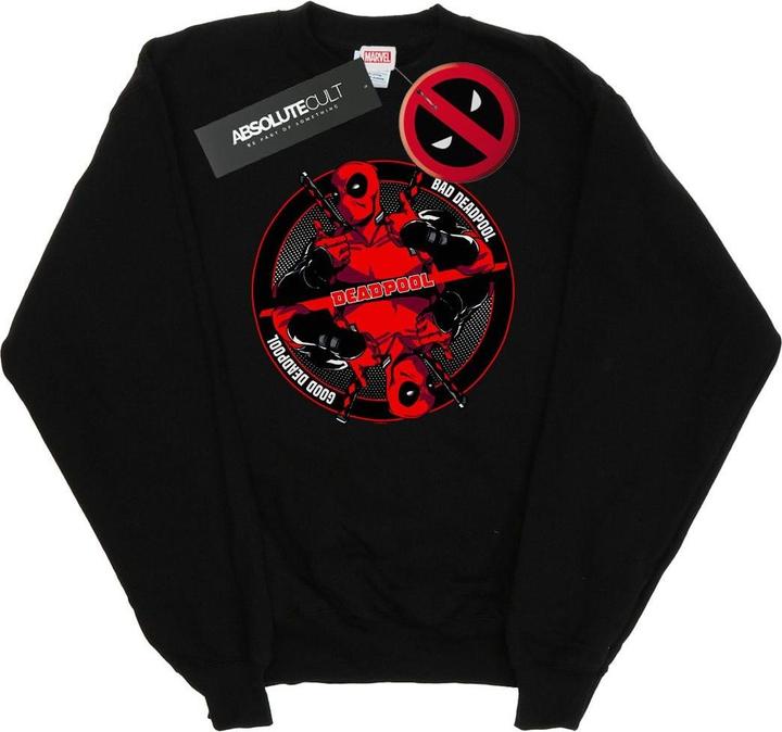 Image du produit - Sweat DEADPOOL GOOD BAD - Homme (M)