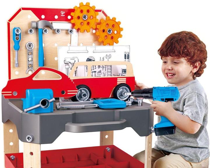 Actual product image Hape Play set "Workbench