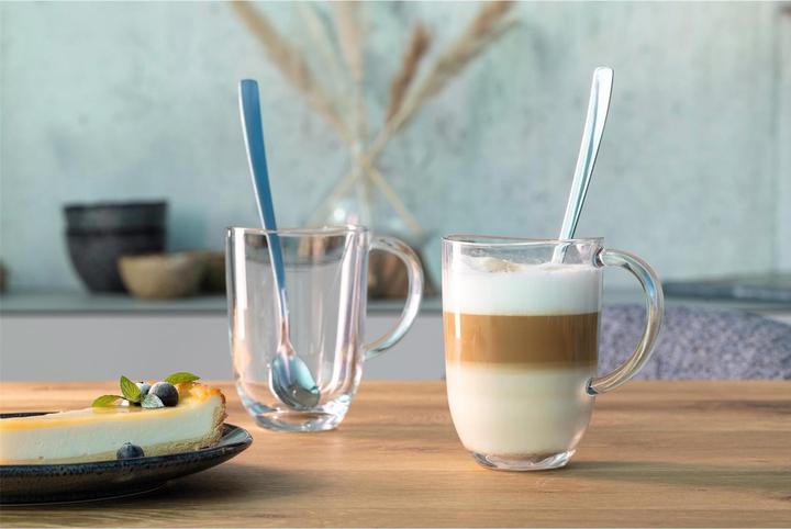 Immagine prodotto Leonardo Bicchiere Latte Macchiato Napoli 380 ml, 4 pezzi, Trasparente (380 ml, 2 x)