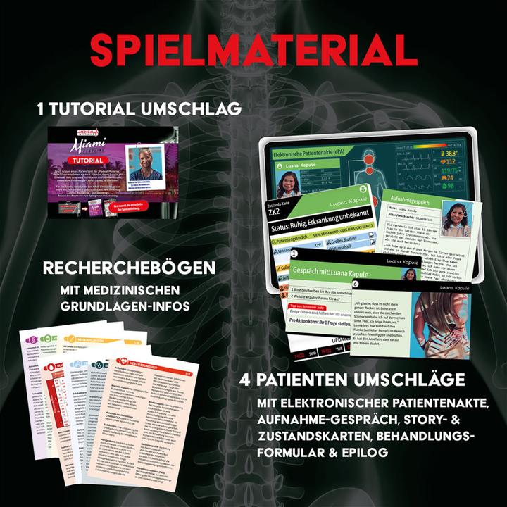 Image du produit Kosmos Medical Mysteries - Miami Flatline (Allemand)