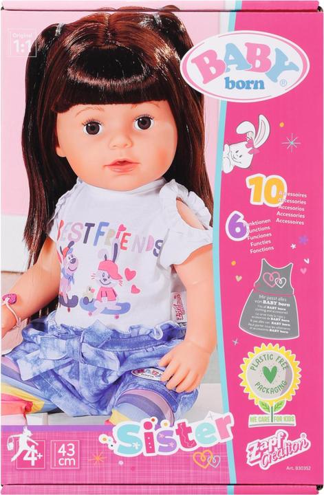 Actual product image Baby Born Sister
