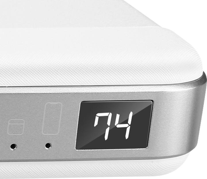 Produktbild Forever kabellose Powerbank MATB-300 10000 mAh 3in1 weiss (10000 mAh, 15 W)