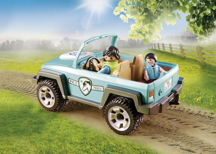 Produktbild Playmobil PKW mit Ponyanhänger (70511, Playmobil Country)