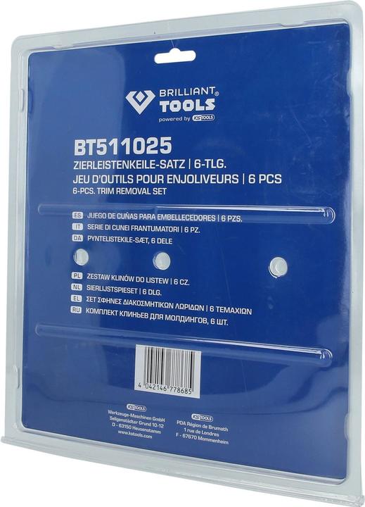 Produktbild Brilliant Tools Zierleistenkeile-Satz