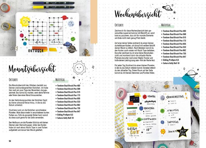 Immagine prodotto Generation BuJo – Das Anleitungsbuch für Schüler und Studenten (Tedesco, Lara Bette, 2021)
