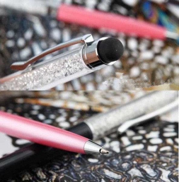 Produktbild Hermex 2in1 Touch Pen + Stylus Kugelschreiber Stift für alle Smartphones und Tablets - Rosa