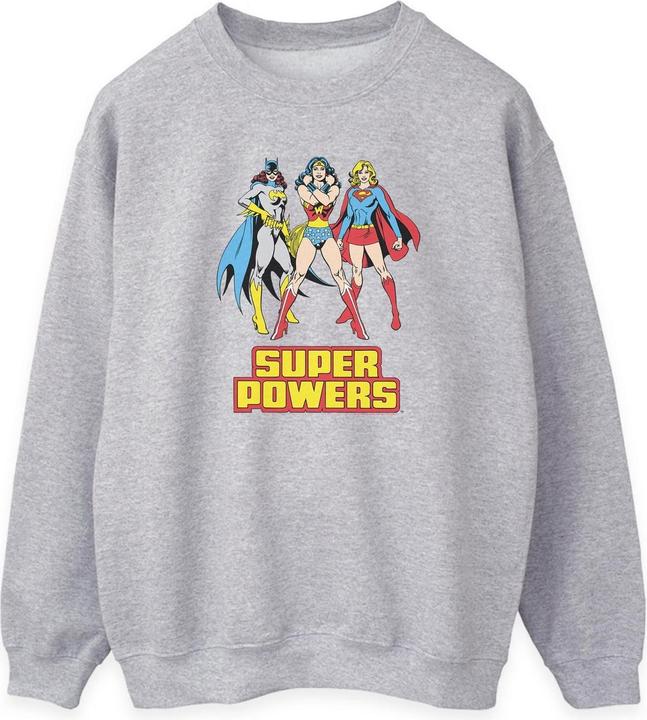 Actual product image Superhero Girls Womens/Ladies Super Power Wonder Woman Sweatshirt (XL)