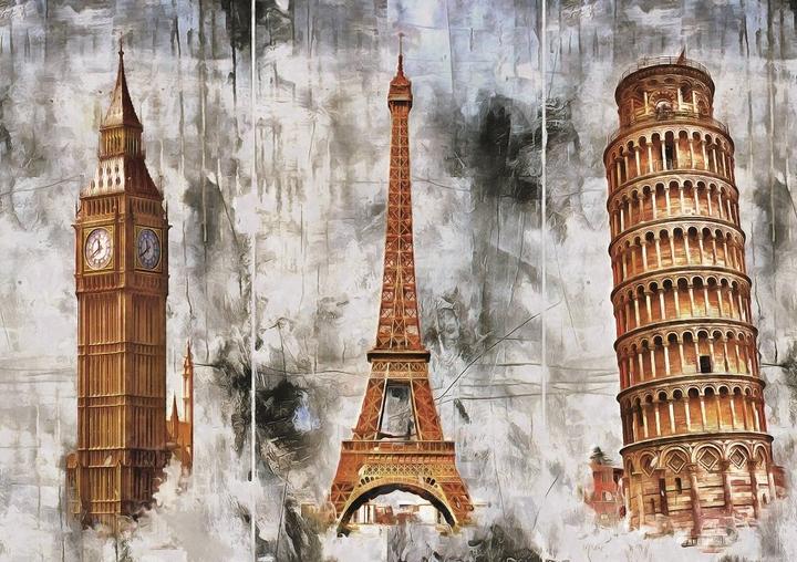 Immagine prodotto Art Puzzle Puzzle 1000 Tre città - Tre torri (1000 pezzi)