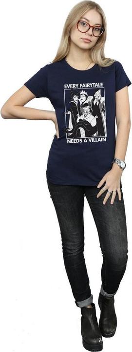 Image du produit Disney Filles Chaque conte de fées a besoin d'un méchant T-Shirt en coton (140, 146)