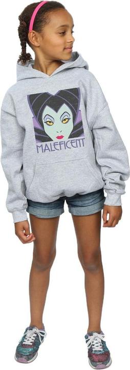 Image du produit Disney - Sweat à capuche MALEFICENT CROPPED HEAD - Fille (128)