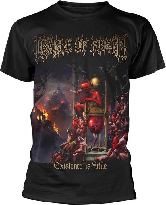 Actual product image Cradle Of Filth Unisex Adult Existence T-Shirt (M)