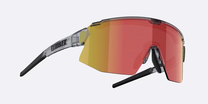 Actual product image Bliz Breeze Transparent Brown w Multi Cat 3 VLT 13% (Transparent Grey, Brown w Red Multi, Orange, Transparent Grey)