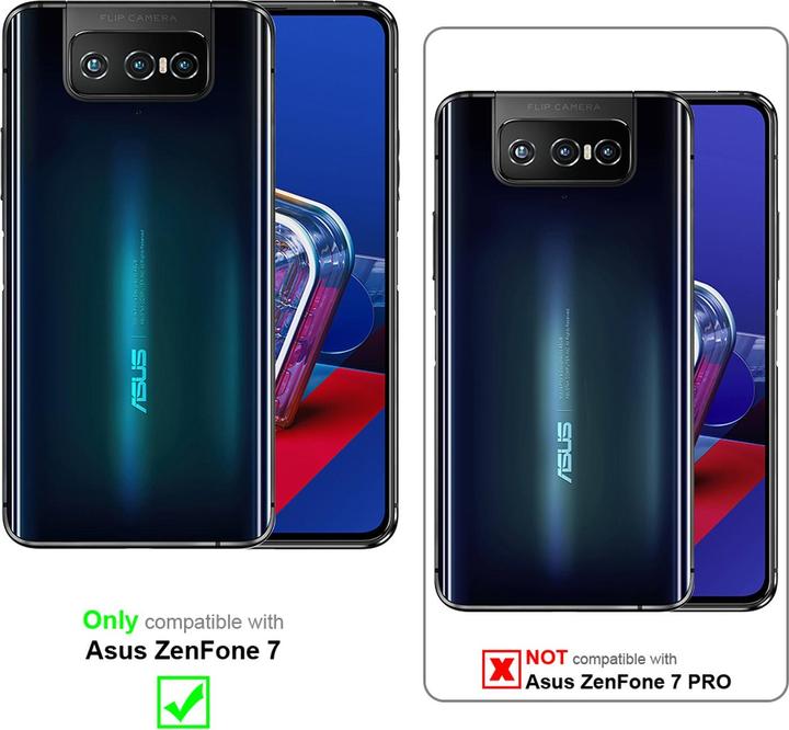 Productafbeelding Cadorabo Boek Onzichtbare Magneethoes (Asus Zenfone 7)