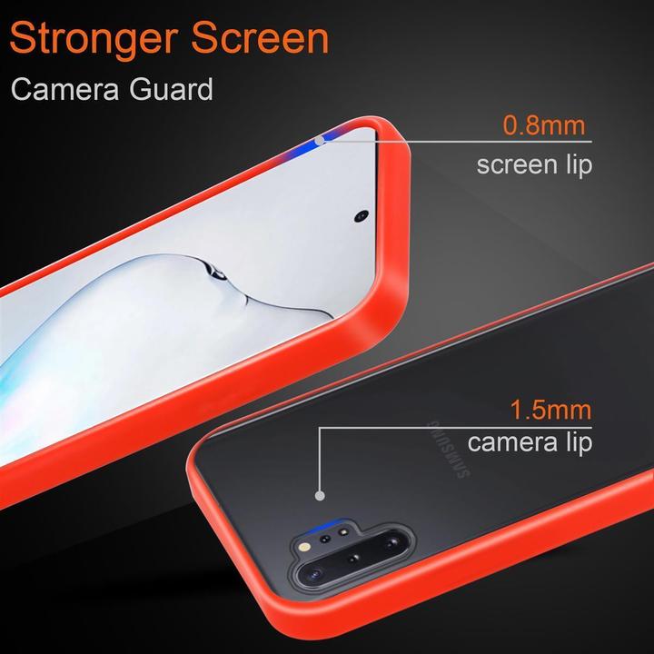 Actual product image Cadorabo Hybrid Matt Cover (Samsung Galaxy Note 10)