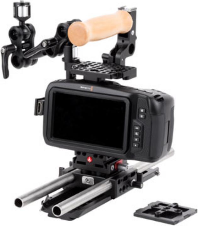 Immagine prodotto Wooden Camera Kit di accessori unificati per Blackmagic Pocket Cinema Camera 4K / 6K (avanzato)