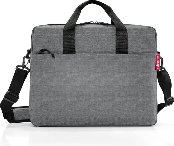 Immagine prodotto reisenthel Borsa per notebook Borsa da lavoro in tela Twist argento 15 (15", Universale)