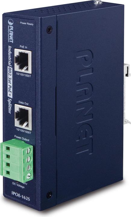 Image du produit Planet IPOE-162S Splitter PoE (montage sur rail DIN possible)