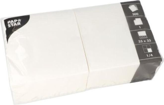 Produktbild Papstar Servietten (500 x, 33 x 33 cm)