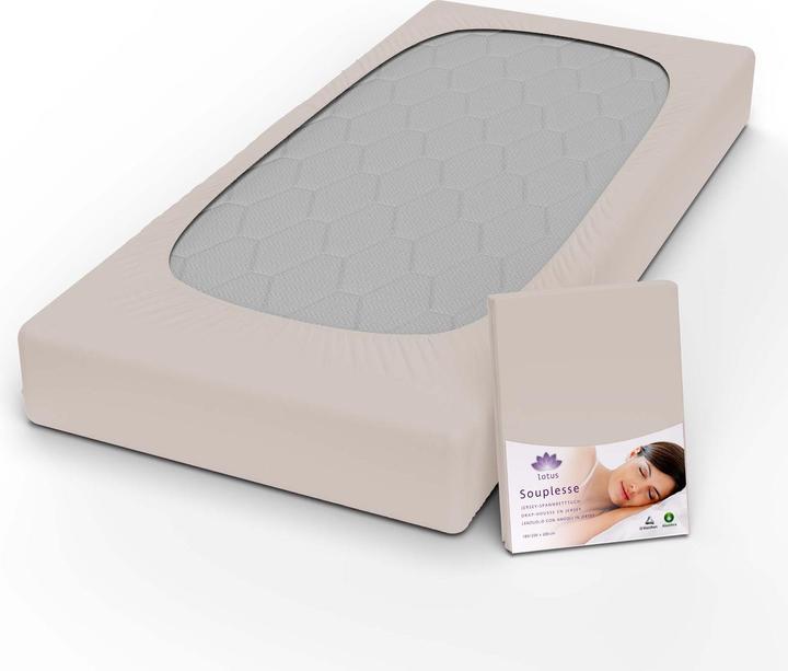 Produktbild Lotus Bettwaren Jersey Fixleintuch Souplesse (140 x 200 cm, 160 x 200 cm)