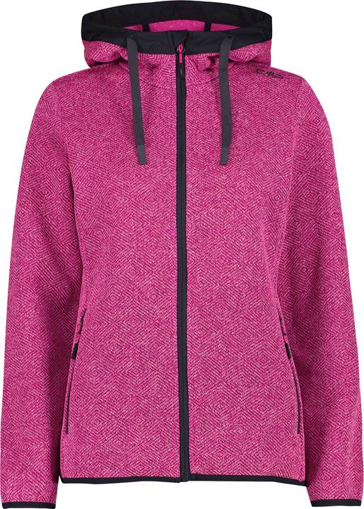 Produktbild CMP Campagnolo Women's Jacquard Knitted Jacket Fix Hood (46)