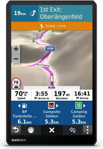 Actual product image Garmin Camper 1090 (10")