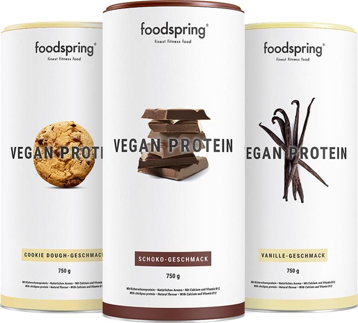 Produktbild Foodspring Vegan Protein (Cookie Dough, 1 Stk., 750 g)