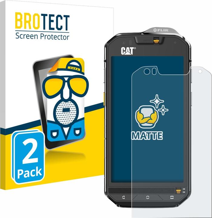 Produktbild BROTECT Entspiegelungsfolie Displayschutz Displayschutzfolie Folie Matt (2 Stück, CAT S60)