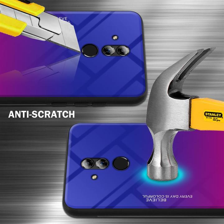 Productafbeelding Cadorabo TPU 2 kleuren glasdekking (Huawei Mate 20 Lite)