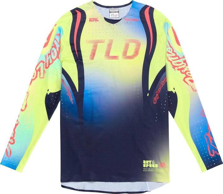 Produktbild Troy Lee Designs Sprint Ultra Jersey, Drip, glo yellow, S (S)