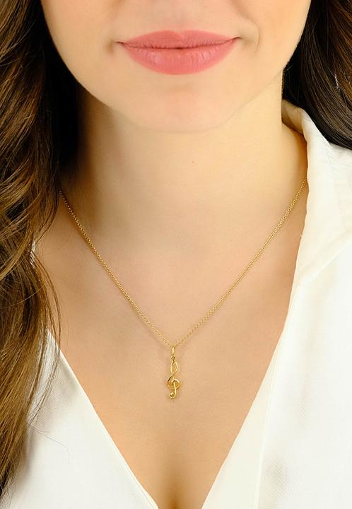 Produktbild Muau Notenschlüssel (750/18 K Gold)