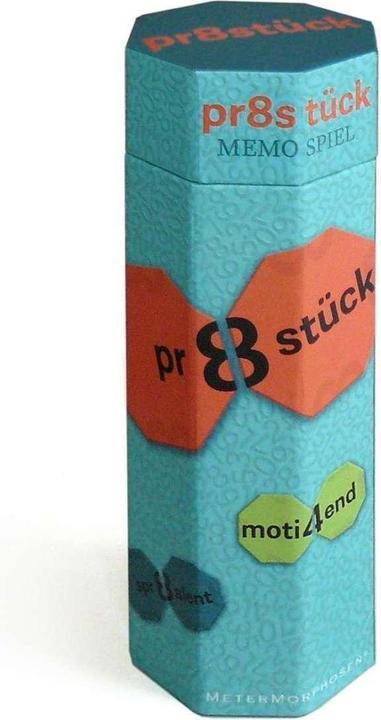 Produktbild Prachtstück /Pr8stück. Das Memospiel mit der Zahl im Wort (Deutsch)