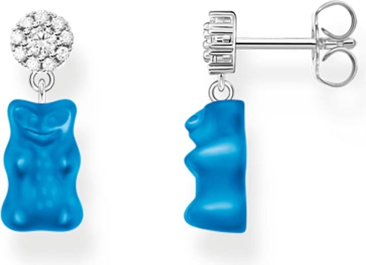 Produktbild Thomas Sabo Ohrstecker mit blauen Goldbären Silber (Silber 925)