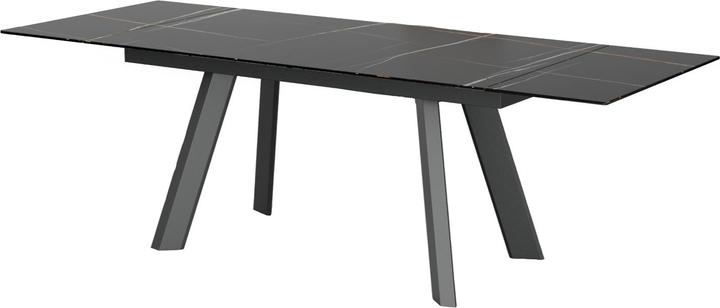 Produktbild Home123 Ausziehbarer Tisch CELIA (schwarz)