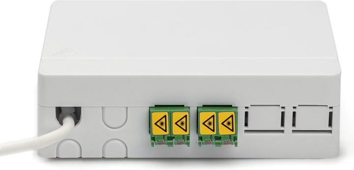 Image du produit Digitus Kit d'installation Fttx LC/APC pré-connecté/4 fibres/50m (S/FTP, CAT6, 50 m)