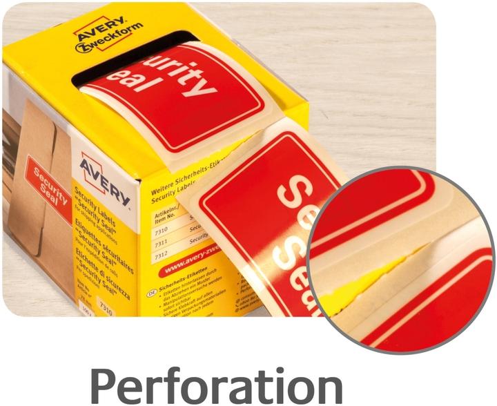 Produktbild Avery Sicherheitssiegel