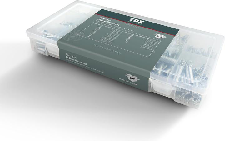 Actual product image Tox Basic Box Springs - Assortment 200 pcs. (207 pcs.)