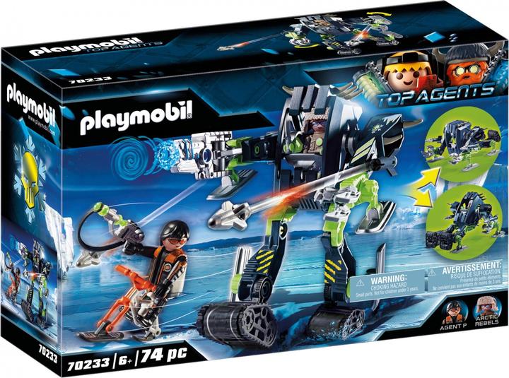 Playmobil Robot di ghiaccio dei ribelli artici (70233)