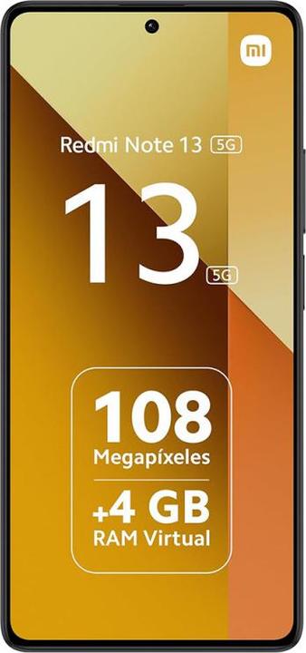 Produktbild Xiaomi Redmi Note 13 (128 GB, Midnight Black, 6.67", Dual SIM, 108 Mpx, 4G)